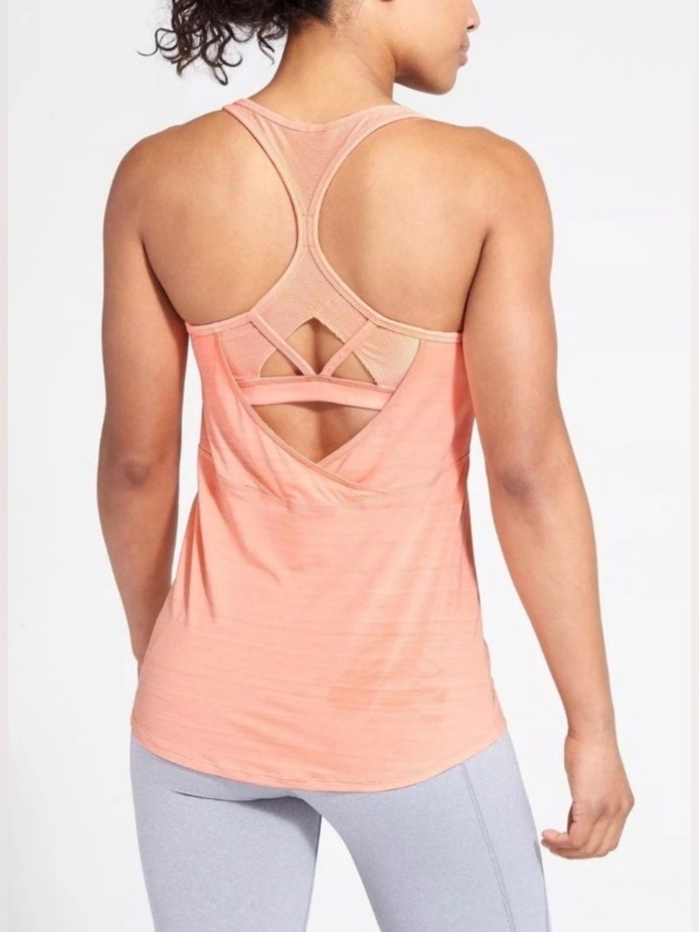 Athleta Pink Orange Tank Top